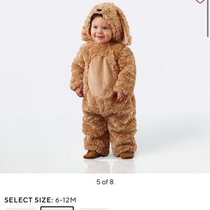 Pottery Barn Kids Baby Dog Halloween Costume 6-12 Months